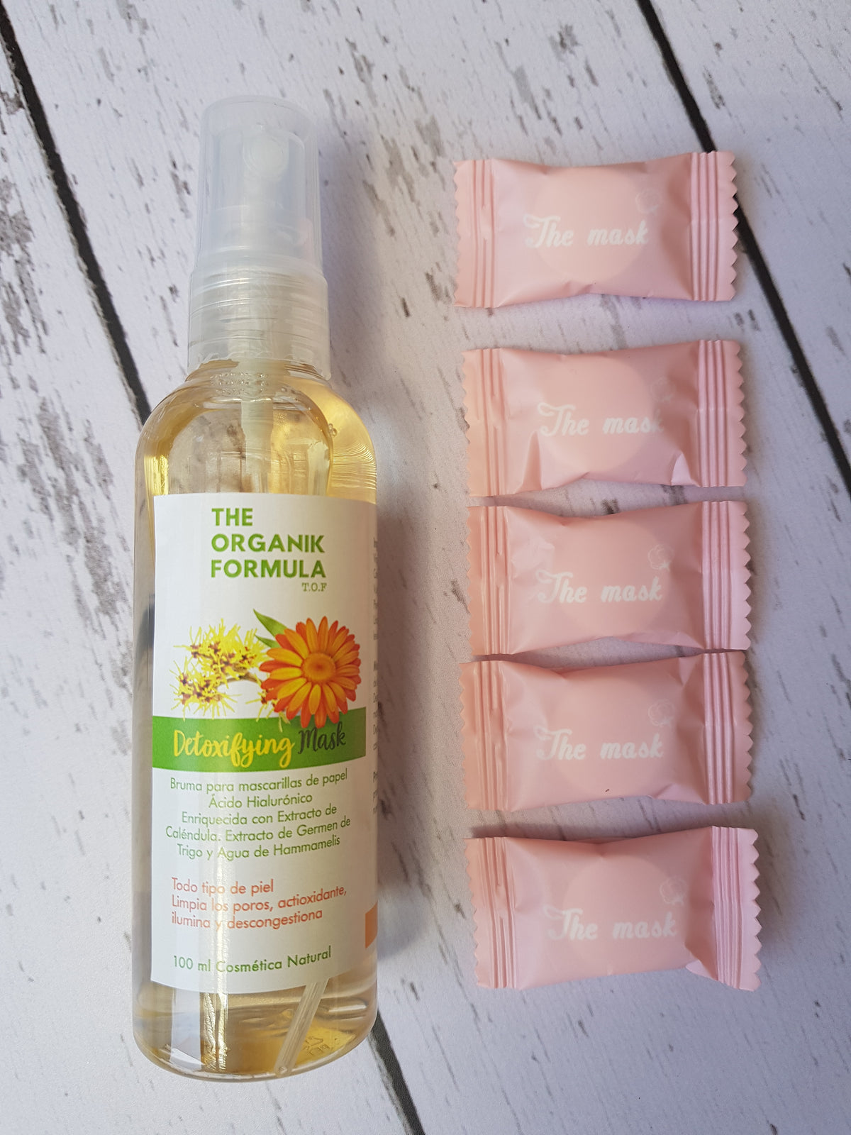 Bruma para Mascarillas de Papel / Detoxifying Mask